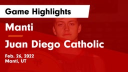 Manti  vs Juan Diego Catholic  Game Highlights - Feb. 26, 2022