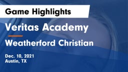 Veritas Academy vs Weatherford Christian  Game Highlights - Dec. 10, 2021