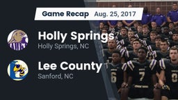 Recap: Holly Springs  vs. Lee County  2017