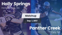 Matchup: Holly Springs High vs. Panther Creek  2017