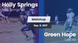 Matchup: Holly Springs High vs. Green Hope  2017