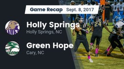 Recap: Holly Springs  vs. Green Hope  2017