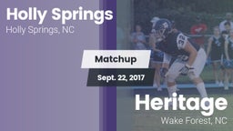 Matchup: Holly Springs High vs. Heritage  2017