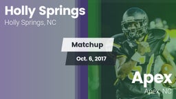 Matchup: Holly Springs High vs. Apex  2017