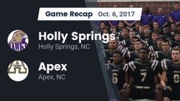 Recap: Holly Springs  vs. Apex  2017