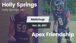 Matchup: Holly Springs High vs. Apex Friendship  2017