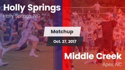Matchup: Holly Springs High vs. Middle Creek  2017