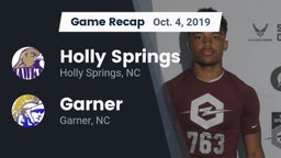 Recap: Holly Springs  vs. Garner  2019