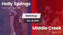 Matchup: Holly Springs High vs. Middle Creek  2019