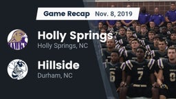 Recap: Holly Springs  vs. Hillside  2019