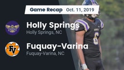 Recap: Holly Springs  vs. Fuquay-Varina  2019