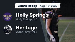 Recap: Holly Springs  vs. Heritage  2022