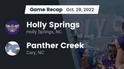 Recap: Holly Springs  vs. Panther Creek  2022