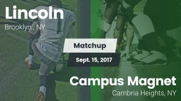 Matchup: Lincoln  vs. Campus Magnet  2017