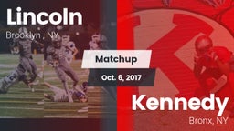 Matchup: Lincoln  vs. Kennedy  2017