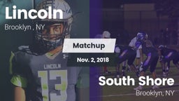 Matchup: Lincoln  vs. South Shore  2018