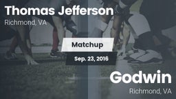Matchup: Thomas Jefferson vs. Godwin  2016
