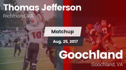 Matchup: Thomas Jefferson vs. Goochland  2017