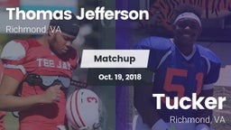 Matchup: Thomas Jefferson vs. Tucker  2018