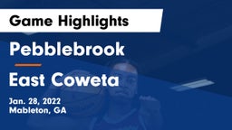Pebblebrook  vs East Coweta  Game Highlights - Jan. 28, 2022