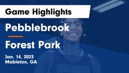 Pebblebrook  vs Forest Park  Game Highlights - Jan. 14, 2023