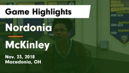 Nordonia  vs McKinley  Game Highlights - Nov. 23, 2018