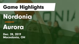 Nordonia  vs Aurora  Game Highlights - Dec. 28, 2019