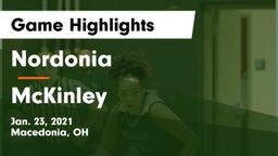 Nordonia  vs McKinley  Game Highlights - Jan. 23, 2021