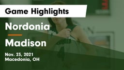 Nordonia  vs Madison  Game Highlights - Nov. 23, 2021