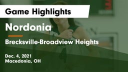 Nordonia  vs Brecksville-Broadview Heights  Game Highlights - Dec. 4, 2021
