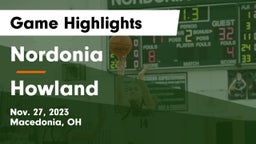 Nordonia  vs Howland  Game Highlights - Nov. 27, 2023