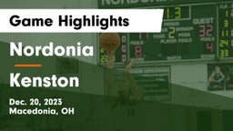 Nordonia  vs Kenston  Game Highlights - Dec. 20, 2023