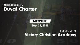 Matchup: Duval Charter High vs. Victory Christian Academy 2016