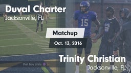 Matchup: Duval Charter High vs. Trinity Christian  2016