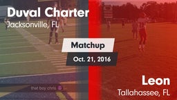 Matchup: Duval Charter High vs. Leon  2016