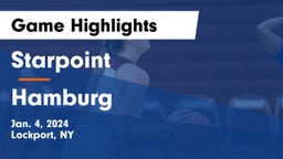 Starpoint  vs Hamburg  Game Highlights - Jan. 4, 2024