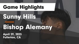 Sunny Hills  vs Bishop Alemany  Game Highlights - April 29, 2023