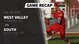 Recap: West Valley  vs. South  2016