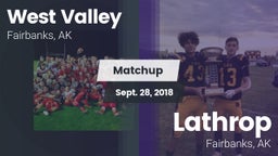 Matchup: West Valley High vs. Lathrop  2018