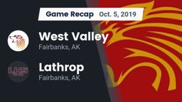 Recap: West Valley  vs. Lathrop  2019