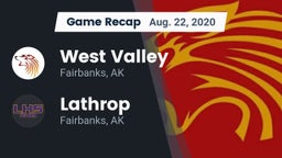 Recap: West Valley  vs. Lathrop  2020