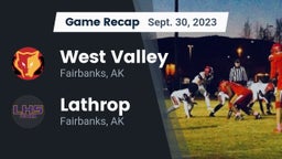 Recap: West Valley  vs. Lathrop  2023