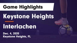 Keystone Heights  vs Interlachen Game Highlights - Dec. 4, 2020
