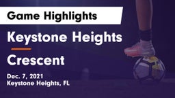 Keystone Heights  vs Crescent Game Highlights - Dec. 7, 2021