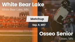 Matchup: White Bear Lake vs. Osseo Senior  2017