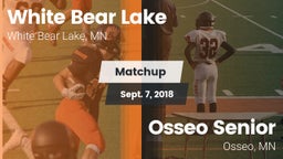 Matchup: White Bear Lake vs. Osseo Senior  2018