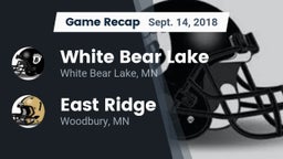 Recap: White Bear Lake  vs. East Ridge  2018