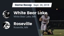 Recap: White Bear Lake  vs. Roseville  2018