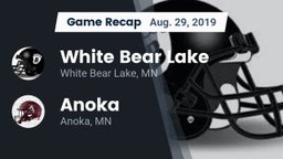 Recap: White Bear Lake  vs. Anoka  2019
