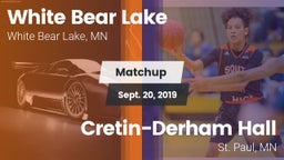 Matchup: White Bear Lake vs. Cretin-Derham Hall  2019
